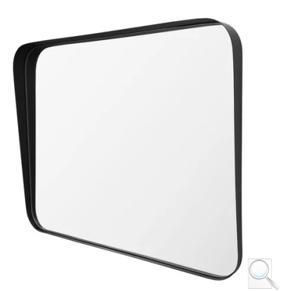 Zrcadlo SAT 80x60 cm černá SATZEVO6080CE. obr. 1