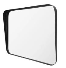 Zrcadlo SAT 80x60 cm černá SATZEVO6080CE
