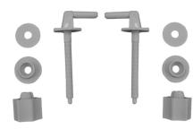 Úchyty Jika Lyra Plus plast bílá H8943800000001