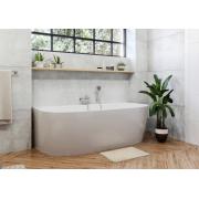 Volně stojící vana SAT Agnes 158x86 cm litý mramor levá i pravá SATAG1580. &nbsp;(6)