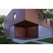 Fasádní Pásek Klinker Klinker červená reliéfní.