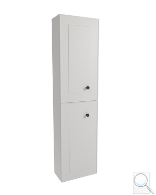Koupelnová skříňka vysoká Naturel Forli 40x157x20 cm bílá FORLIV40BI. obr. 1