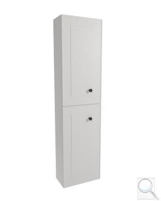 Koupelnová skříňka vysoká Naturel Forli 40x157x20 cm bílá FORLIV40BI obr. 1