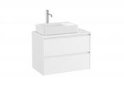 Koupelnová skříňka pod umyvadlo Roca ONA 79,4x58,3x45,7 cm bílá mat ONADESK802ZBML (obr. 2)