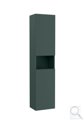 Koupelnová skříňka vysoká Roca ONA 40x175x30 cm zelená mat A857636513. obr. 1