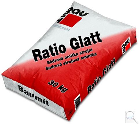 Sádrová omítka strojní Ratio Glatt Baumit 