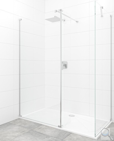 Sprchová zástěna Walk-in 100x90 cm SAT SATBWI10090PAROZ. obr. 1