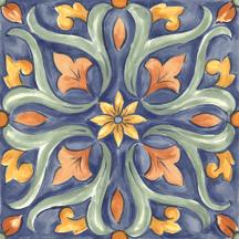 Dlažba Ragno Amuri Maiolica Tappeto 4 mix barev