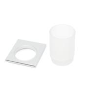 Držák skleniček SAT Evolution R včetně skleničky chrom/mléčné sklo SATDEVOR27. obr. 4&nbsp;