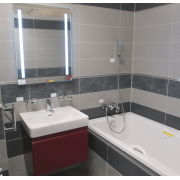 Zrcadlo s LED osvětlením Naturel Iluxit 60x80 cm ZIL8060LEDS. obr. 4