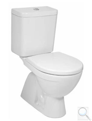 WC kombi komplet stojící Jika Lyra Plus spodní odpad H8263870002423. obr. 1