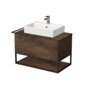 Koupelnová skříňka pod umyvadlo Naturel Oxo 90x58x50 cm měď mat OXO901ZKDLM. obr. 2&nbsp;