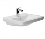 Umyvadlo Jika Cubito 55x42; 60x45; 65x48,5; 85x48,5 cm otvor pro baterii uprostřed (obr. 4)