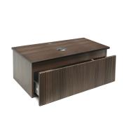 Koupelnová skříňka s krycí deskou SAT Evolution 98x30x44,8 cm ořech mat SATEVO100NAD. obr. 3&nbsp;