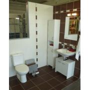 Koupelnová skříňka vysoká Multi Praxis 33,5x25,5 cm bílá INCA35LP (obr. 3)