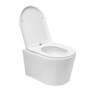 WC se sedátkem softclose závěsné SAT Brevis bílé vírové SATBRE010RTORP. &nbsp;(2)