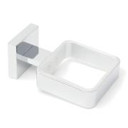 Držák skleniček SAT Simply S včetně skleničky chrom/mléčné sklo SATDSIMS27. &nbsp;(4)