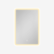 Zrcadlová skříňka s osvětlením SAT 50x71 cm kov SATZGALED5071BI. (2)