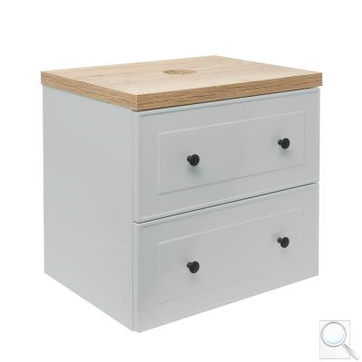 Koupelnová skříňka pod desku Naturel Forli 80x45x46 cm šedá mat FORLI80GMD obr. 1