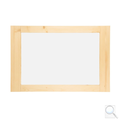 Zrcadlo Naturel Country 120x80 cm přírodní COUNTRYZRC120NA. obr. 1