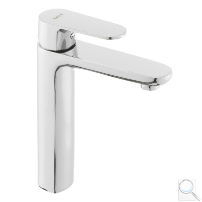 Vysoká umyvadlová baterie SIKO Lucida bez výpusti chrom SIKOBSLU285LES. 