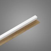 Obkladová lamela Fineza Spline Slim white bílá (im-1200-SPLINEWO1S-003)