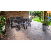 Venkovní betonová dlažba CSB CANTERA. povrch RELIÉF - barva NATURCOLOR CAOBA (2)