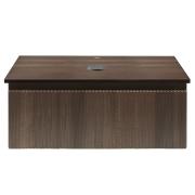 Koupelnová skříňka s krycí deskou SAT Evolution 98x30x44,8 cm ořech mat SATEVO100NAD. obr. 4 