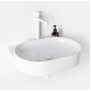 Umyvadlo Ravak Yard 60,5x12,5x50 cm s černou konzolí X000001533. obr. 3