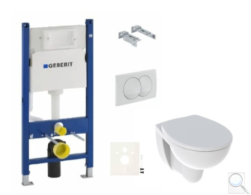 Závěsný WC set do lehkých stěn / předstěnová KOLO Rekord SIKOGES3K1. obr. 1