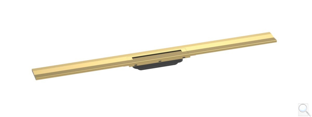 Sprchový žlab Hansgrohe RainDrain Flex 100 cm nerez leštěný vzhled zlata 56053990. obr. 1