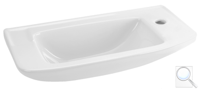 Umývátko Ideal Standard Eurovit 50x23,5 cm otvor pro baterii vpravo R421901. 