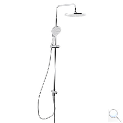 Sprchový systém SAT bez baterie bílá/chrom SATPIPET. 