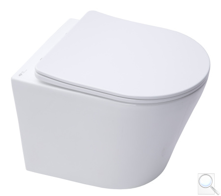 WC se sedátkem softclose závěsné SAT Infinitio zadní odpad SATINF010RREXP. obr. 1