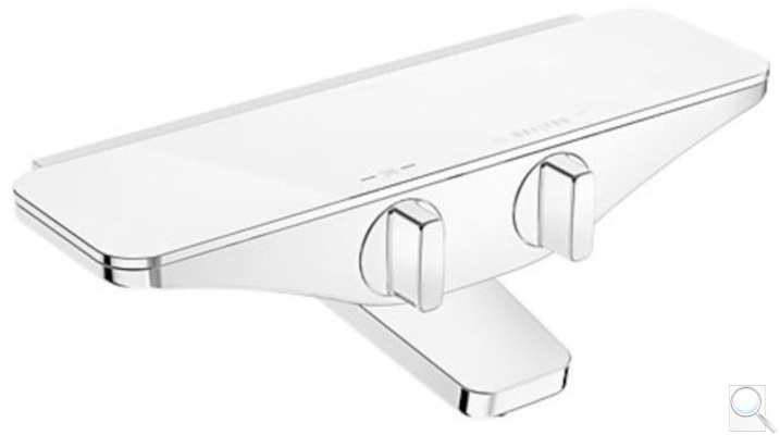 Vanová baterie Hansa Emotion bez sprchového setu 150 mm chrom/bílý 5864217182. 