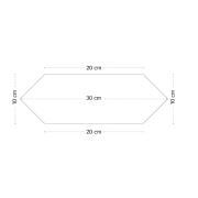 Obklady Ribesalbes Picket ivory béžová. &nbsp;