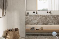 Dlažba Porcelaingres Estro brown hnědá - 