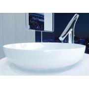 Umyvadlo na desku Kaldewei Miena 3181 38x38 cm, Miena 3180 45x45 cm alpská bílá bez otvoru pro baterii, bez přepadu. obr. 5&nbsp;