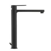 Vysoká umyvadlová baterie Paffoni Ringo s výpustí černá mat RIN085NO. obr. 2&nbsp;