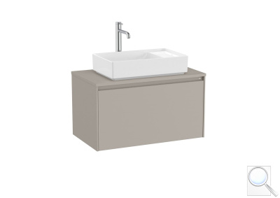 Koupelnová skříňka pod umyvadlo Roca Ona 79,4x44,3x45,7 cm písková mat ONADESK801ZPM. obr. 1