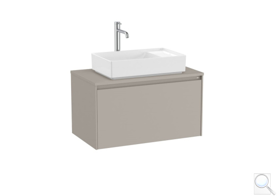 Koupelnová skříňka pod umyvadlo Roca Ona 79,4x44,3x45,7 cm písková mat ONADESK801ZPM. obr. 1