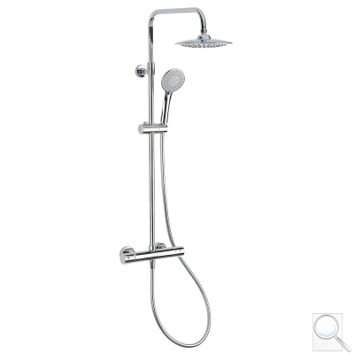Sprchový systém Optima s termostatickou baterií chrom OPTIMASSTK.
