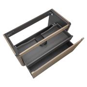 Koupelnová skříňka s umyvadlem Naturel Austen 99x47,5x45 cm clear brown mat AUSTEN100CB. &nbsp;(8)