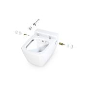 WC s bidetem závěsné TECE TECEone bílá 9700200. obr. 3 