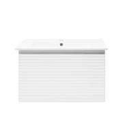 Koupelnová skříňka s umyvadlem Naturel Savona 78x43x44,8 cm bílá lesk SAVONA80BI. obr. 2