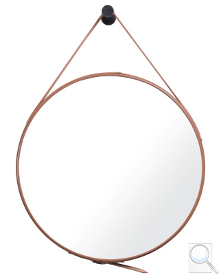 Zrcadlo Naturel 50x50 cm hnědá ZREM50H. 