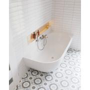 Vanová baterie SAT DARK bez sprchového setu PVD Gun Metal SATBSDA222. obr. 6&nbsp;