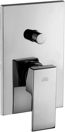 Vanová baterie Paffoni Level včetně podomítkového tělesa chrom LES015