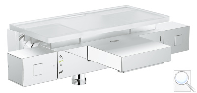 Termostat Grohe Grohtherm Cube s termostatickou baterií 150 mm chrom 34502000. 
