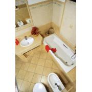 Obdélníková vana Jika Garda smaltovaná ocel. obr. 2&nbsp;